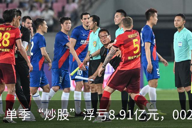 单季“炒股”浮亏8.91亿元，002074跌停